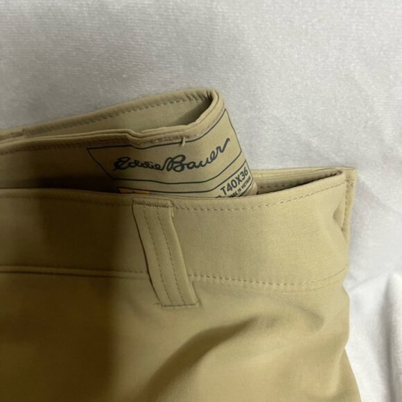 Eddie Bauer Pants Mens 40x36 Black Travex Horizon Guide Travel Hike Camp Work - Picture 2 of 6